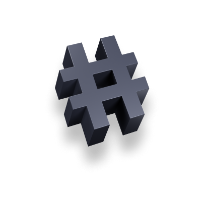 Hashtag logo